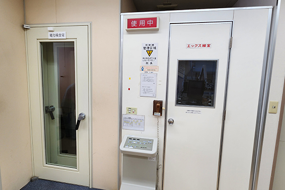 医療法人清泉会　かたやま耳鼻咽喉科聴力検査室・X線室